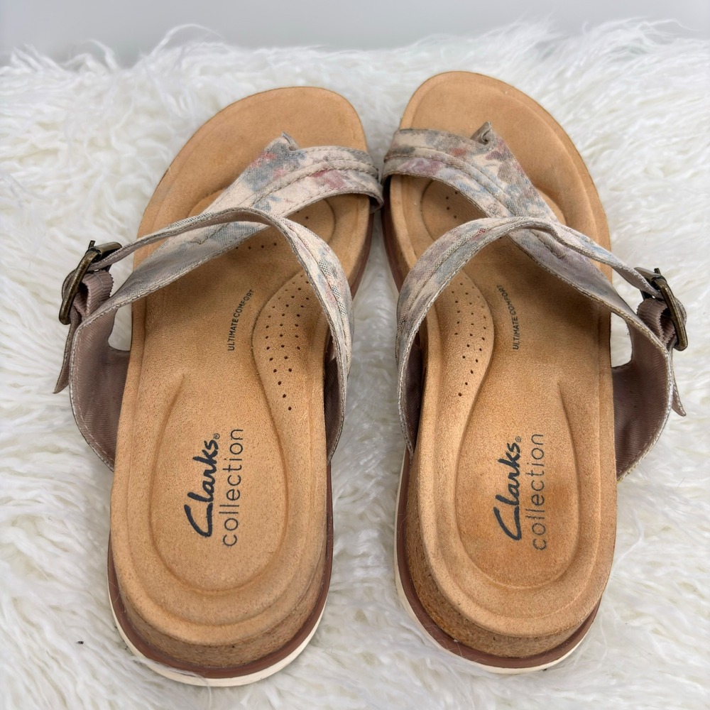 Clarks Collection BRYNN MADI
SAND INTEREST Comfort Sandals Women 7.5 M Neutral - Picture 4 of 9